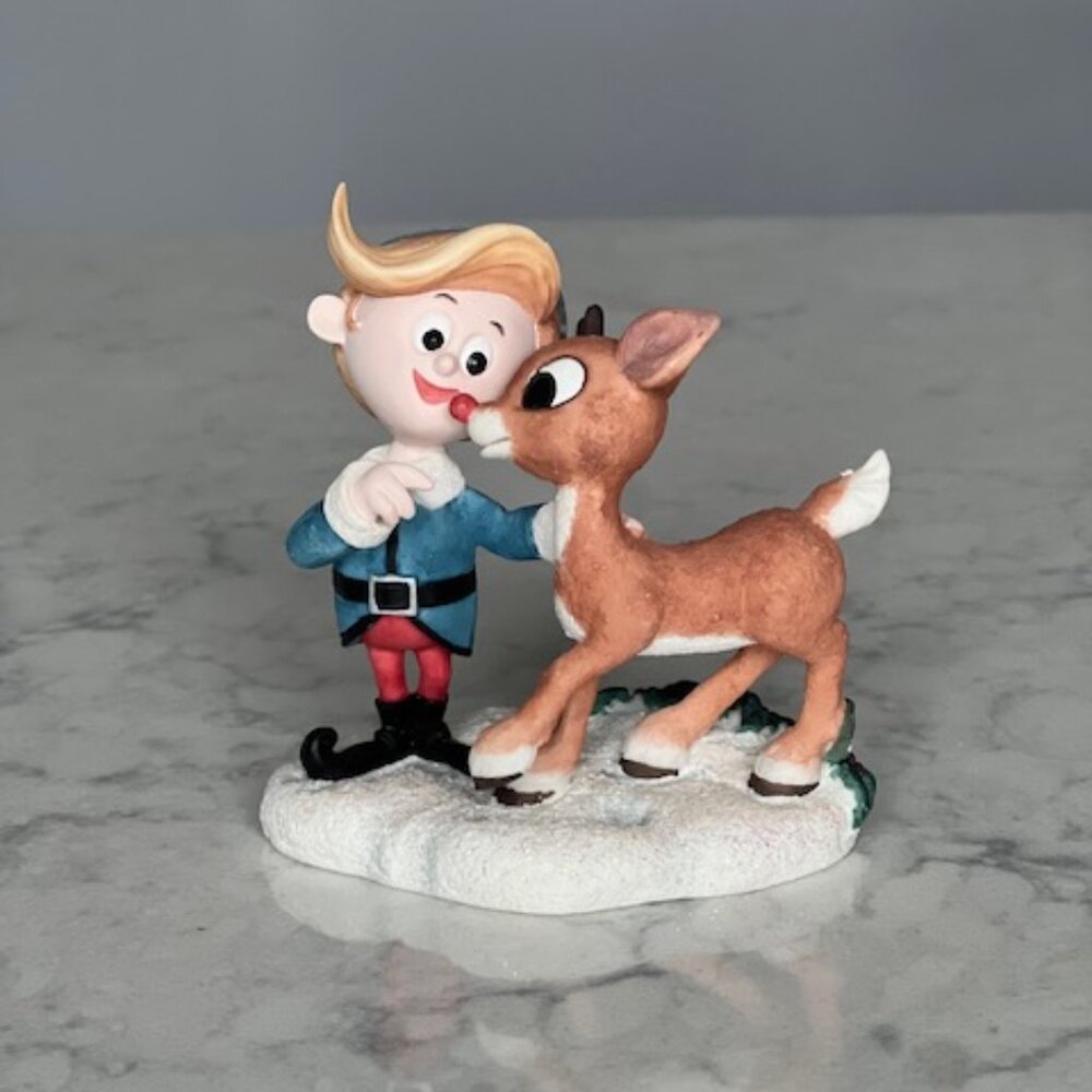 Enesco Holiday Decor with Red and Brown Accents